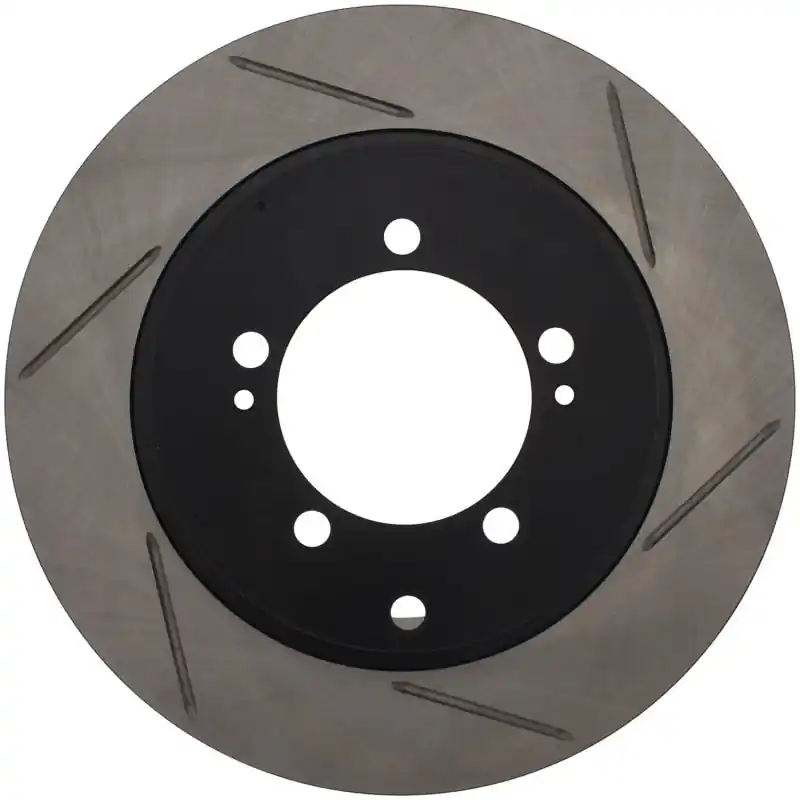 Cheap StopTech Power Slot 03-06 Evo 8 & 9 Slotted Right Rear Rotor