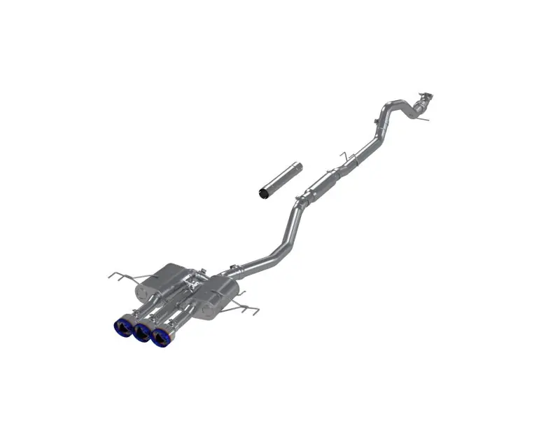 MBRP 2024+ Acura Integra Type-R T304 SS 3in Cat-Back Triple Center Outlet Exhaust w/Burnt Tips Warranty Included
