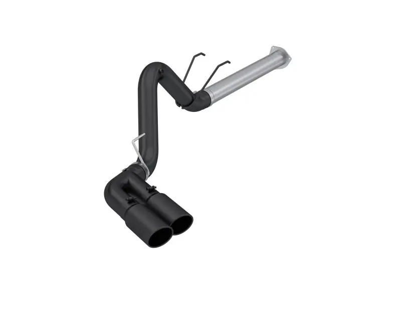 MBRP 17-24 Ford F250/350/450 6.4 L Filter Back Single Side Dual Exit Exhaust System BLK. Factory Price