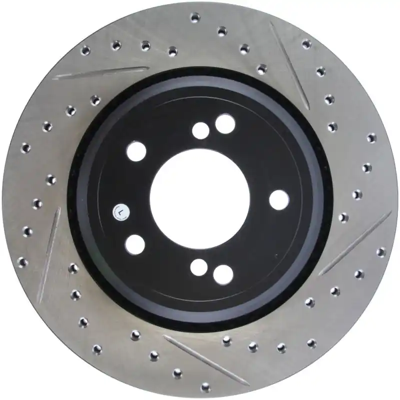 Clearance StopTech 00-03 BMW M5 (E39) Slotted & Drilled Left Rear Rotor