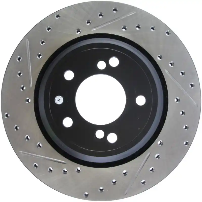 StopTech 00-03 BMW M5 (E39) Slotted & Drilled Right Rear Rotor Exclusive