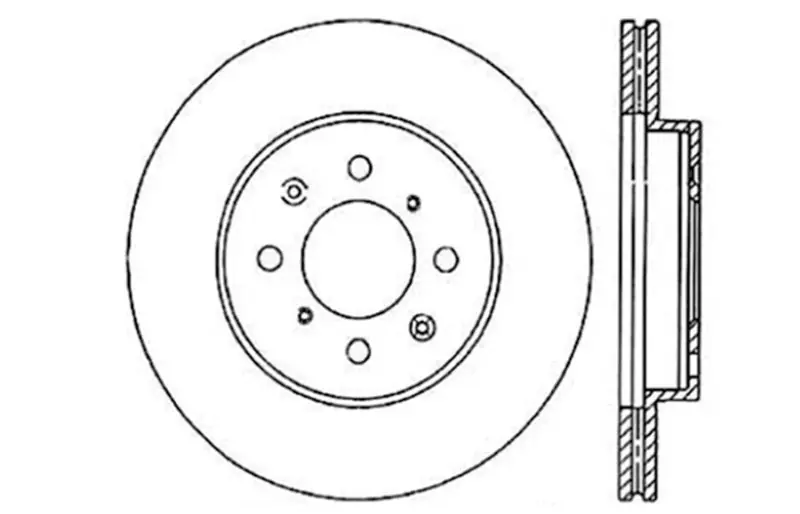 Order Now StopTech 90-01 Acura Integra (exc. Type R) / 01-05 Honda Civic / 07+ Honda Fit / 93-97 Del Sol VTEC