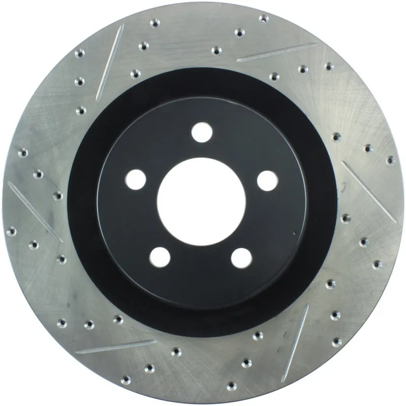 StopTech SportStop 06-09 Chrysler SRT-8 Front Right Drilled & Slotted Rotor Limited Edition