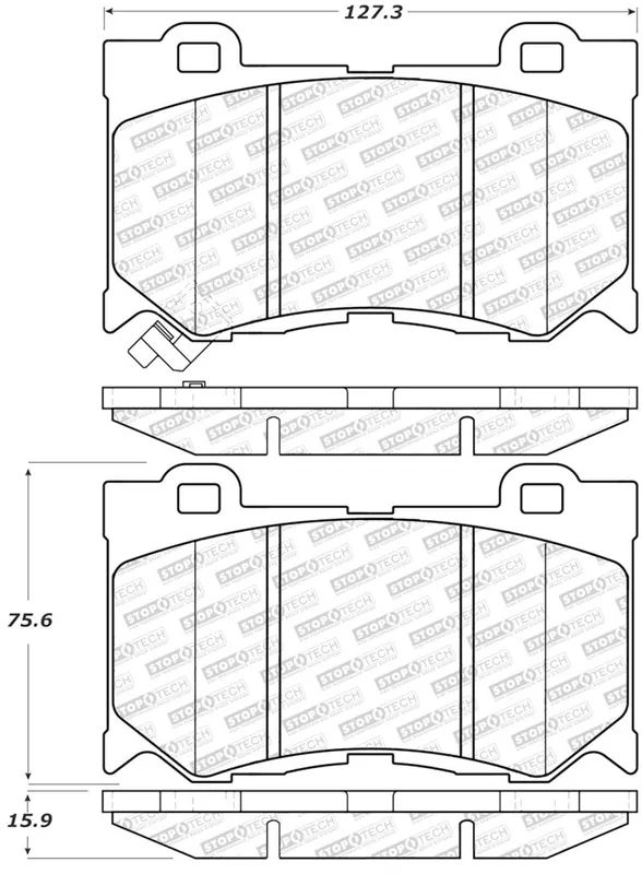 StopTech Street Select Brake Pads - Front Hot Picks