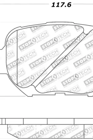 In Demand StopTech Performance 05-08 Scion tC/ 01-05 Celica GT/ 00-05 Celica GT-S Front Brake Pads