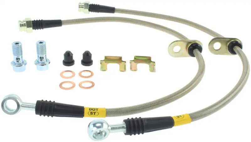StopTech 02-05 WRX Stainless Steel Front Brake Lines No Minimum Order