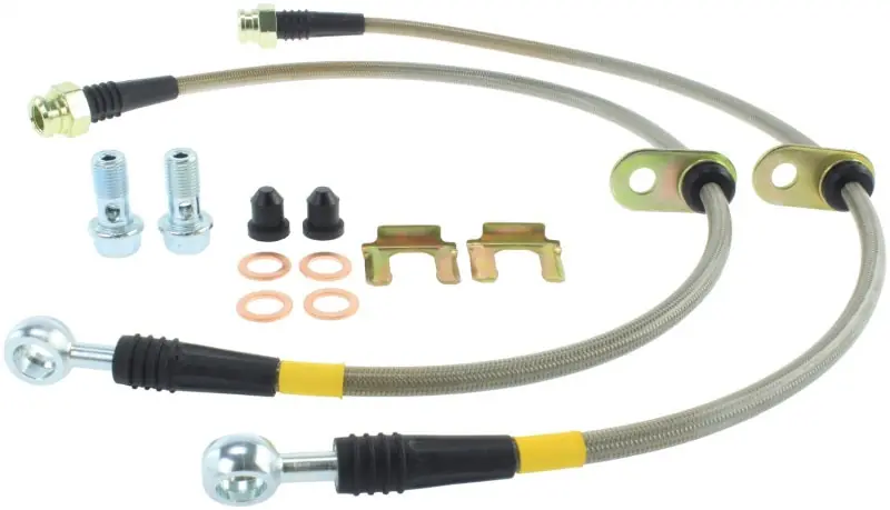 Super Sale StopTech 08-09 WRX & STi Stainless Steel Front Brake Lines