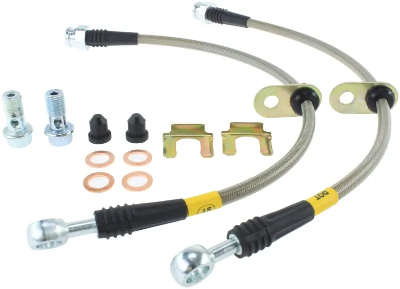 StopTech 2014 Ford Fiesta ST Stainless Steel Front Brake Lines Factory Price