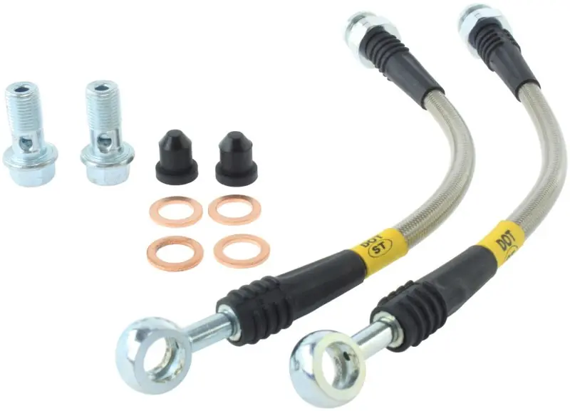 StopTech 98-02 Chevy Camaro Stainless Steel Rear Brake Lines Best Seller