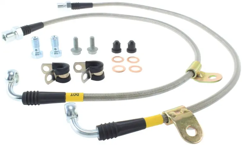 Holiday Sale StopTech 05 Chrysler 300C 5.7L V8 w/ Vented Rear Disc Stainless Steel Front Brake Lines