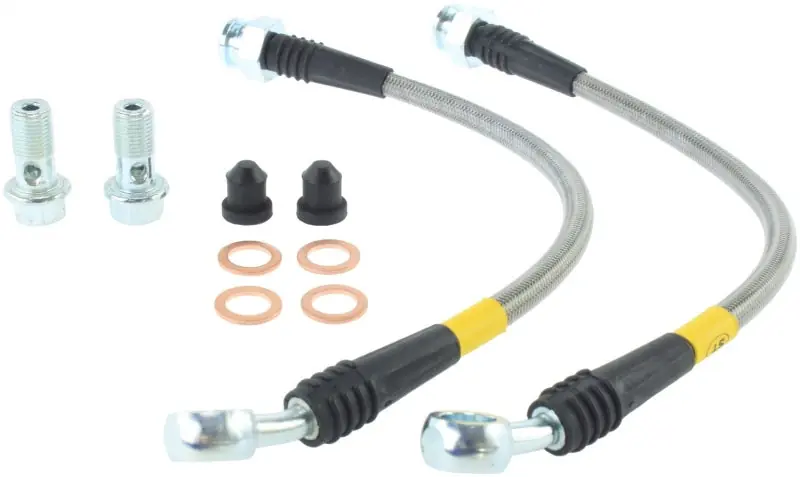StopTech 03-07 Hummer H2 Stainless Steel Rear Brake Lines Limited Edition