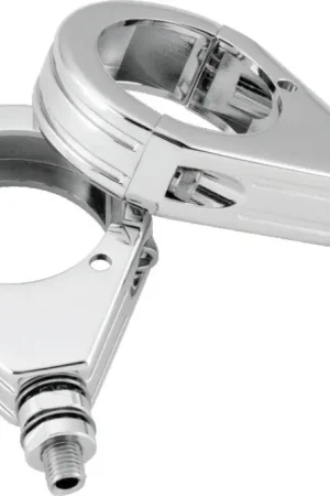 Special Offer Bikers Choice Chrome Grooved 39MM Clamp With 5/16-18 Stud Universal Custom Pr