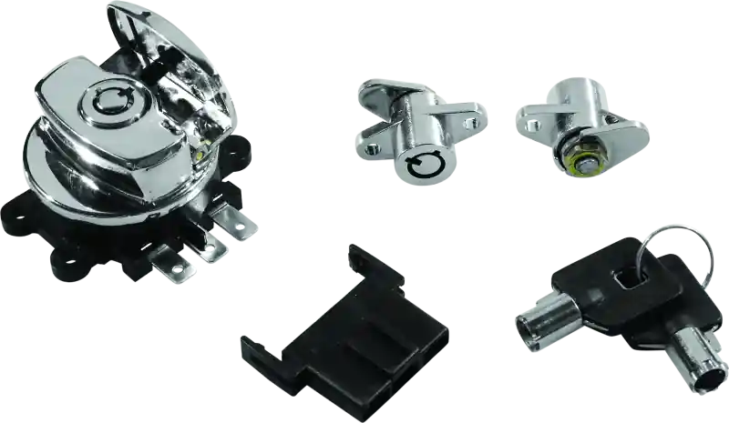 Mega Sale Bikers Choice 99-13 Road King With Hard Bags Chrome Saddlebag Lock Kit