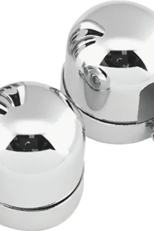 Bikers Choice 52-64 K XL 58-64 FL & Custom Chrome Shock Top Covers Replaces H-D 54707-84T Original