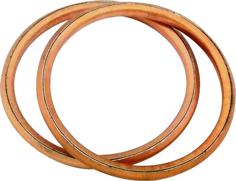 Buy Direct Bikers Choice 66-84 Shovelhead Choice Round Copper Exhaust Gaskets Pr