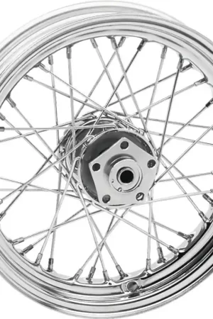 Big Sale Bikers Choice 73-83 FL FX (FX Rear Only) Chrome 16 Inch Dual Flange Wheel Replaces H-D 40968-73