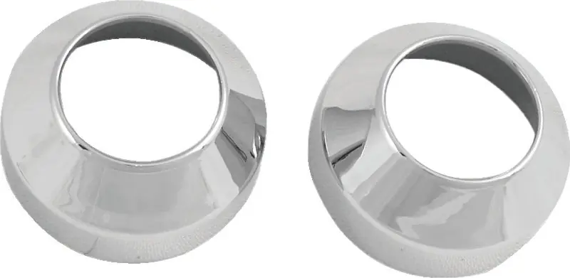 Sale Bikers Choice 84-17 41MM Wide Glide Chrome Fork Boot Covers Pr