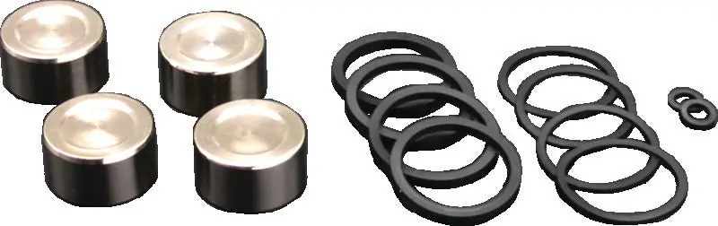 Price Drop Bikers Choice 00-14 Big Twin Front or Rear Caliper Piston & Seal Kit 4 Piston Exc. Brembo