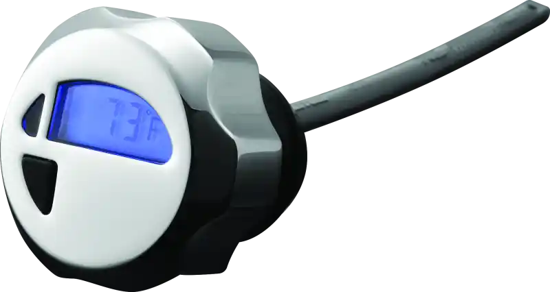 Secure Checkout Bikers Choice 99-03 FLHT FLHR FLTR Oil Filler Cap With LED Temperature Gauge