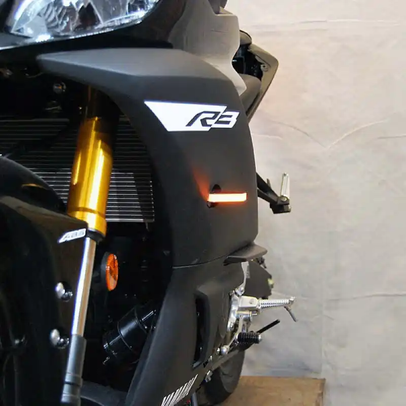 Price Drop New Rage Cycles 19-24 Yamaha YZF-R3 Front Turn Signals