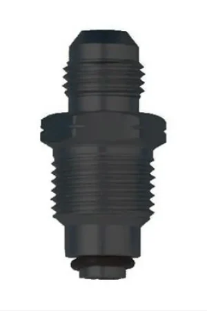 Save Now Fragola -6AN x 16mm x 1.5 Male Adapter-F.I. - Black