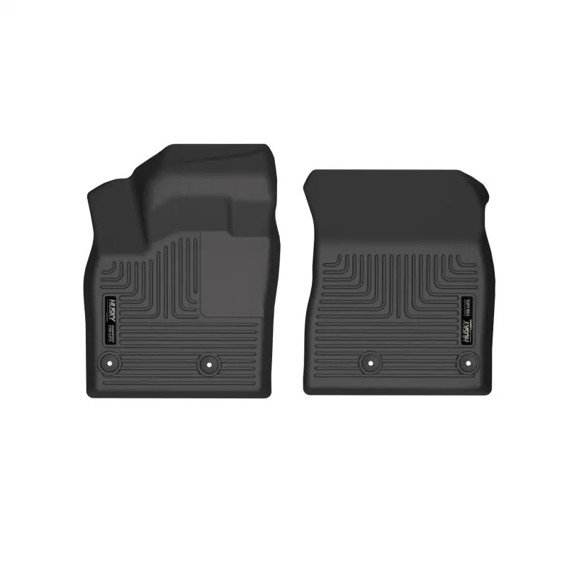 Same Day Shipping Husky Liners 21-22 Nissan Rogue X-Act Contour Front Floor Liners - Black