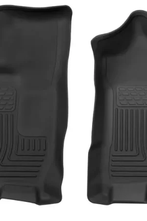 Husky Liners 17-24 Nissan Titan Crew Cab/16-24 Titan XD Crew Cab X-Act Front Floor Liner Set Black New Arrival