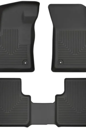 Don’t Miss Out Husky Liners 18-19 Volkswagen Atlas Weatherbeater Black Front & 2nd Seat Floor Liners