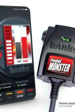 Banks Power Pedal Monster Throttle Sensitivity Booster (Stand-Alone) - Use w/Phone Handmade