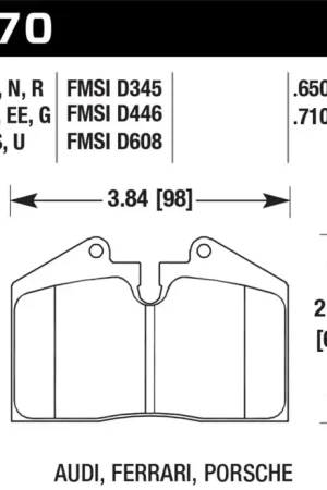 Big Sale Hawk HP+ Street Brake Pads