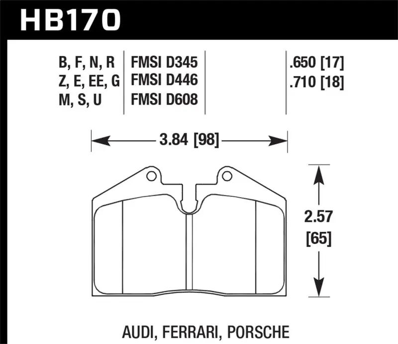 Big Sale Hawk HP+ Street Brake Pads