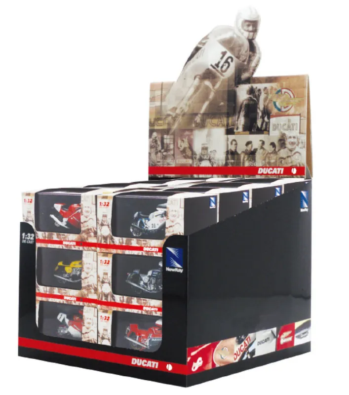 Free Delivery New Ray Tops Ducati Series Assortment/ Scale - 1:32