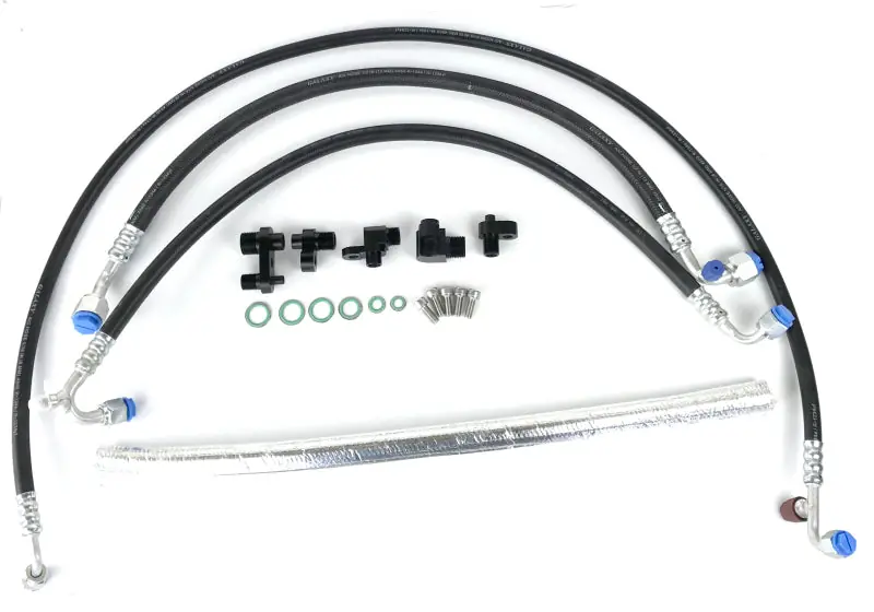 Free Delivery Fleece Performance 13-16 Dodge 6.7L Cummins 2nd Gen Swap Kit A/C Line Reroute Kit