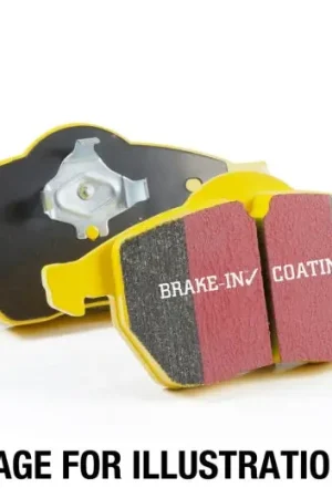 EBC 2018+ Jaguar E-Pace 2.0L Turbo (246) Yellowstuff Front Brake Pads Trusted Brand