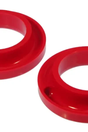 Certified Prothane 99-04 Mustang Cobra IRS Coil Spring Isolators - Red