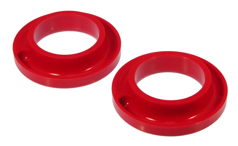 Certified Prothane 99-04 Mustang Cobra IRS Coil Spring Isolators - Red