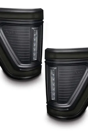 Fast Shipping Oracle Lighting 21-24 Ford F-150 (Black Series) Flush Style LED Tail Lights