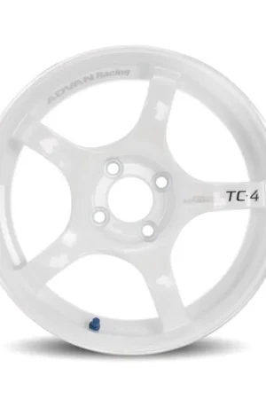 Editor’s Pick Advan TC4 18x9.5 +38 5x120 Racing White Wheel