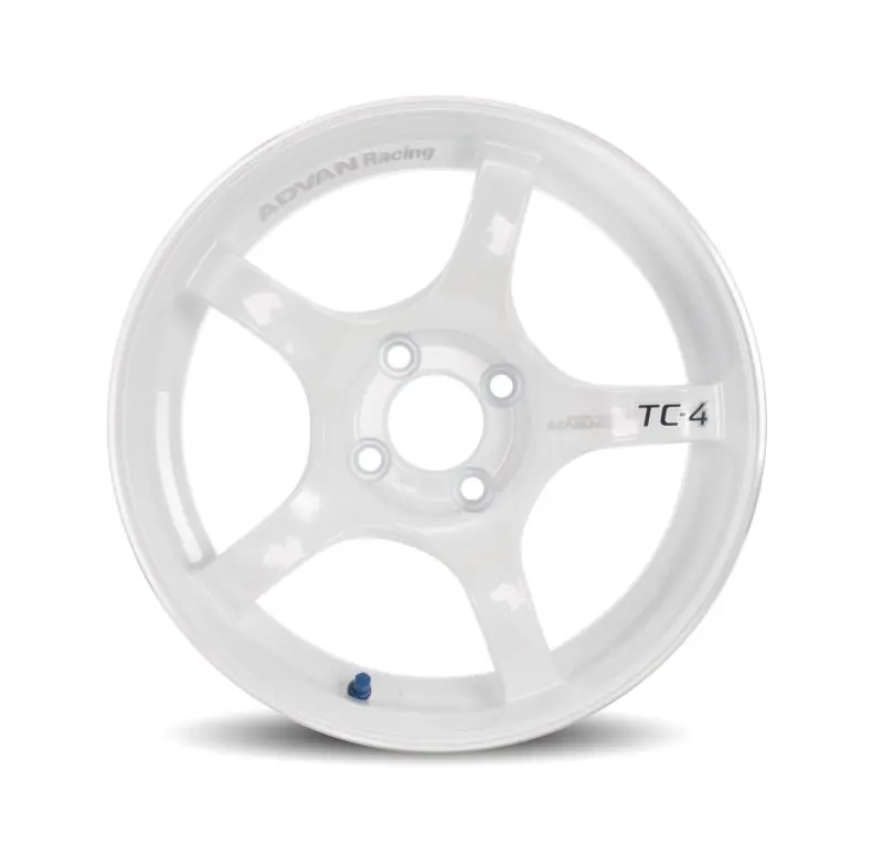 Editor’s Pick Advan TC4 18x9.5 +38 5x120 Racing White Wheel