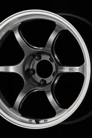 Get Yours Advan RG-D2 17x8.5 +31 5x114.3 Machining and Racing Hyper Black Wheel