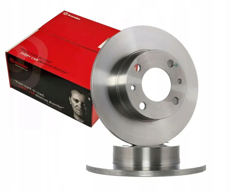 Crafted Brembo 16-20 Mazda MX-5 Miata Rear Premium UV Coated OE Equivalent Rotor