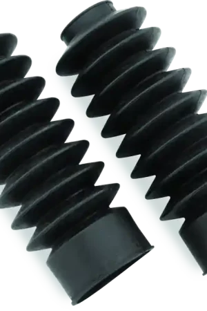 Price Cut Bikers Choice 41MM Black Fork Boots Extended 8.58in / Collapsed 4in (Pair)