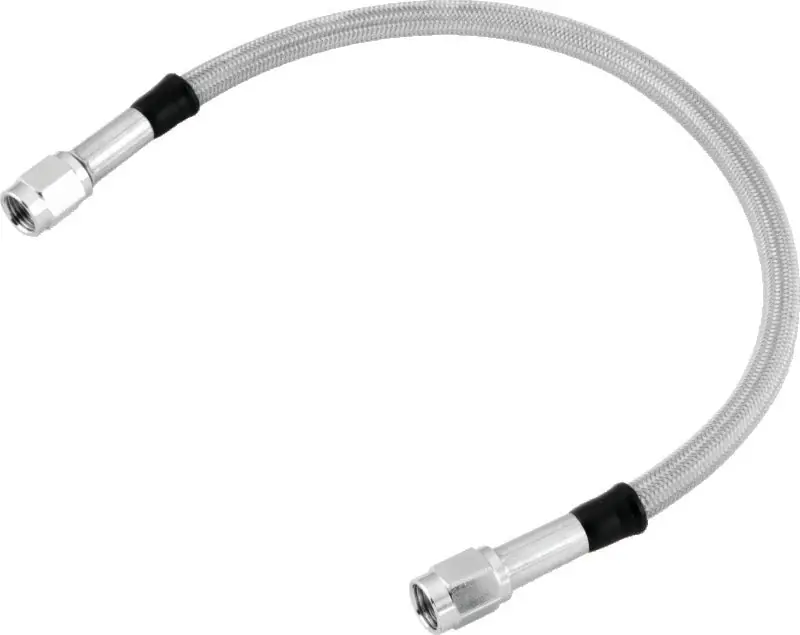 Twin Power 48 Inch Clear Coated Dot Stainless Steel Brake Hose AN-3 Best Price