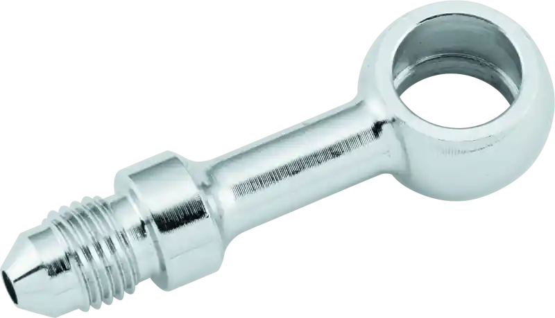 Twin Power Stainless Brake Fitting 7/16 Inch X AN3 Straight Banjo Adaptor While Supplies Last