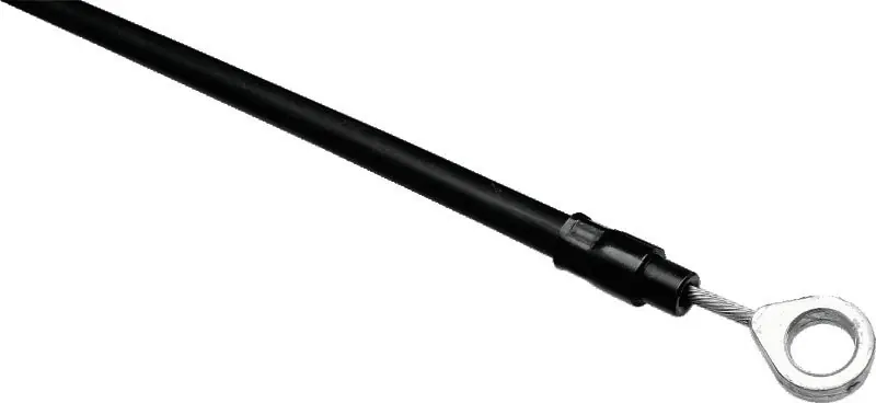 Bikers Choice 87-99 Touring Blackout Clutch Cable +6 Inch 68.75 Length Super Sale