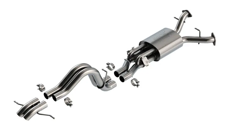 Markdown Borla 22-24 Ford Bronco Raptor V6 Turbo AT 2WD / 4WD ATAK Catback Exhaust w/ Turndown Tips