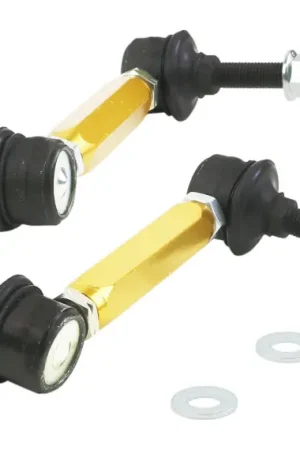 Grab Now Whiteline Universal Sway Bar End Link Kit - 130-155mm Heavy Duty Adjustable - 10mm Ball Studs