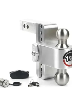 Limited Time Weigh Safe 180 Hitch 6in Drop Hitch & 2in Shank (10K/12.5K GTWR) w/WS05 - Aluminum