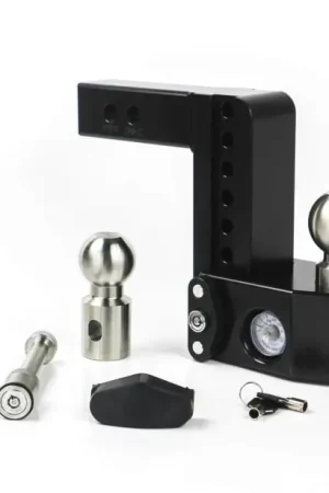 Weigh Safe 6in Drop Hitch w/Built-in Scale & 2in Shank (8K/12.5K GTWR) w/WS05 - Black Cerakote Buy Today