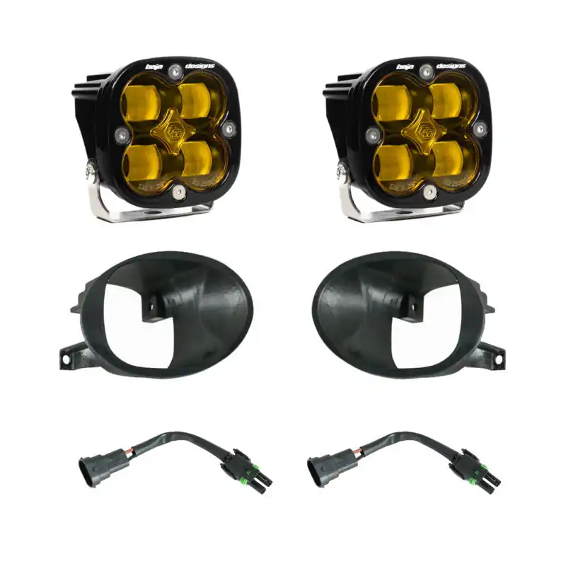 Baja Designs 19-22 Mercedes Benz Sprinter Squadron SAE Fog Pocket Light Kit - Amber Price Cut
